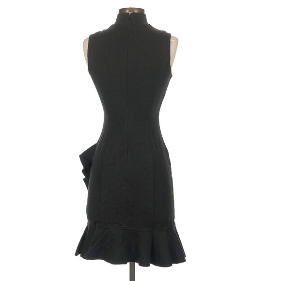 Alexis Giya Ruffle Mini Dress Size XS Black - Picture 3 of 6